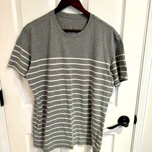 Lululemon men’s Gray Striped Shirt size XL? Used
